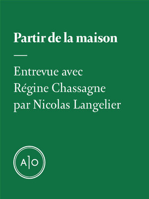 cover image of Partir de la maison